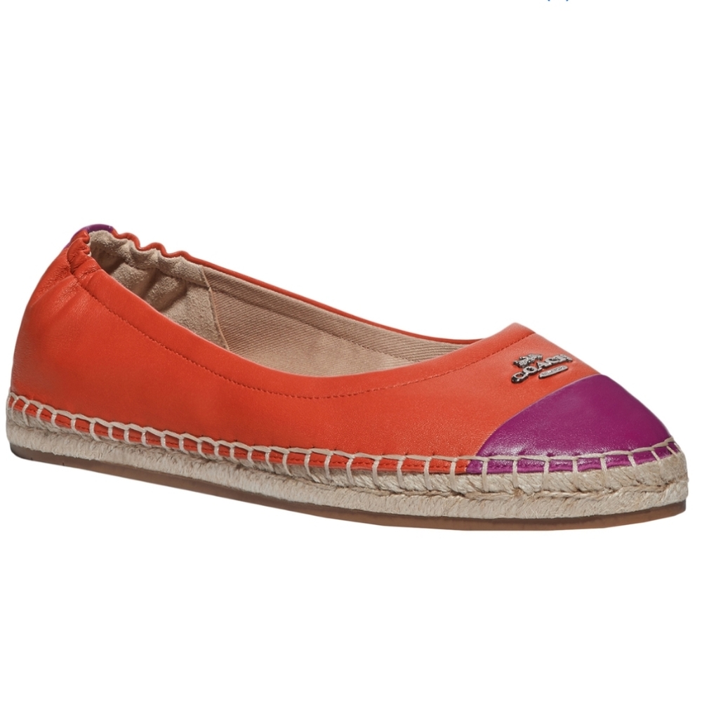 COACH Camryn Leather Espdrille Shoes
